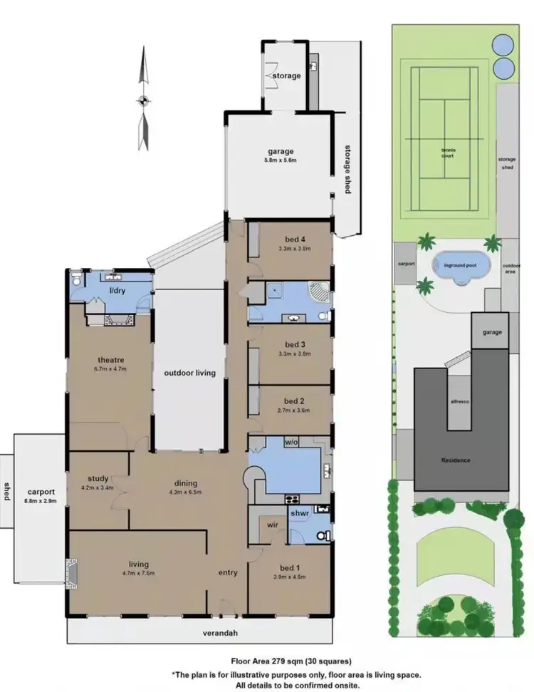 Floorplan of Homely house listing, 16 Flower Street, Ferntree Gully VIC 3156