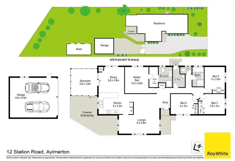 Floorplan of Homely house listing, 12 Station Road, Aylmerton NSW 2575