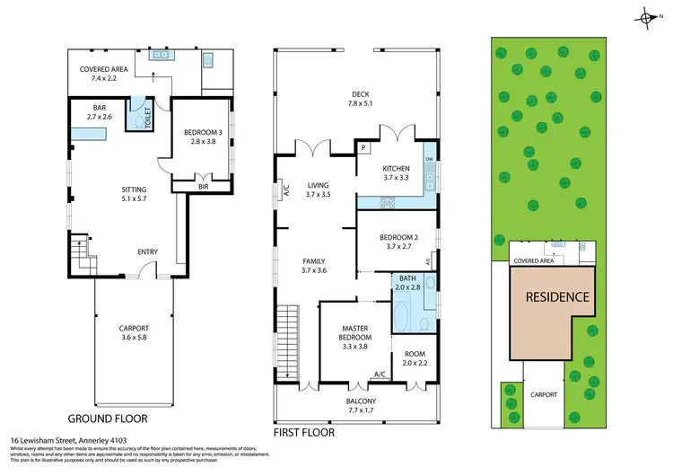 Floorplan of Homely house listing, 16 Lewisham Street, Annerley QLD 4103