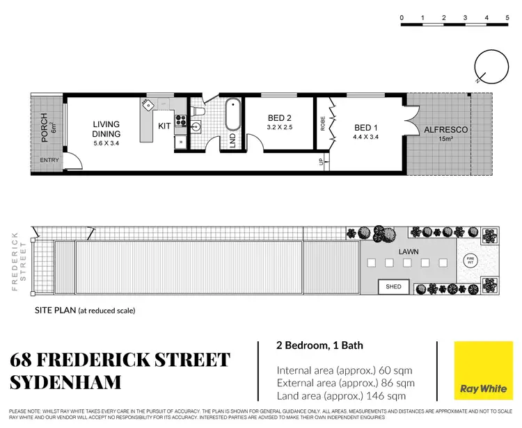 Floorplan of Homely house listing, 68 Frederick Street, Sydenham NSW 2044