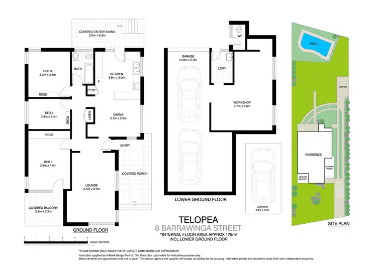 Floorplan of Homely house listing, 8 Barrawinga Street, Telopea NSW 2117