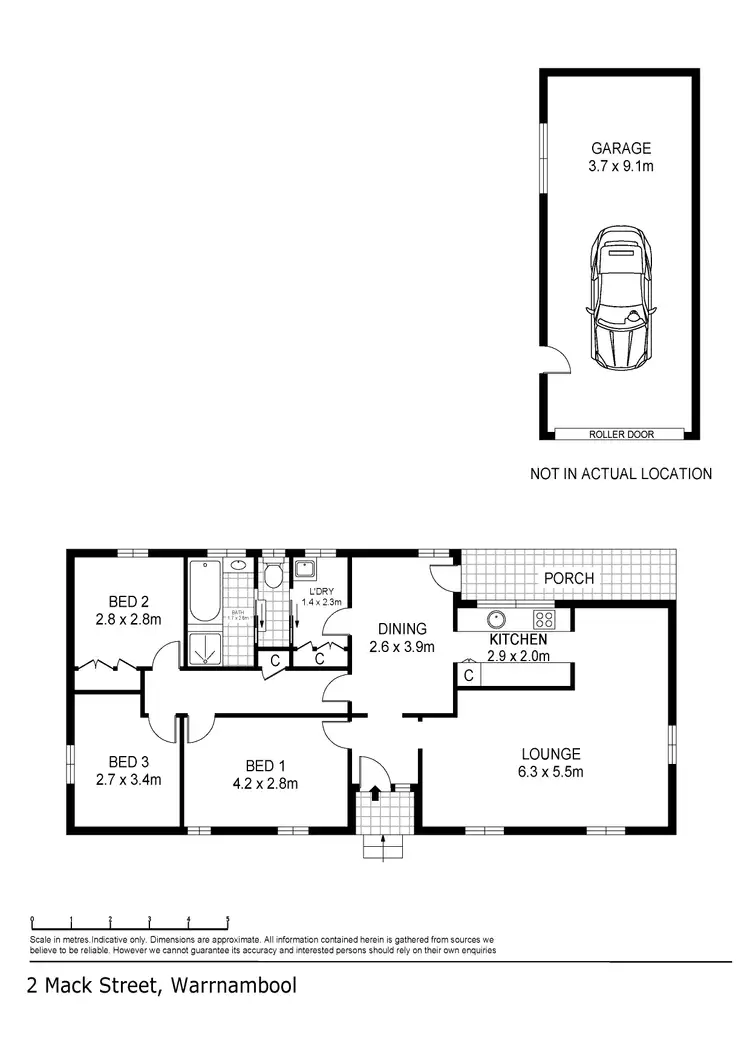 Floorplan of Homely house listing, 2 Mack Street, Warrnambool VIC 3280