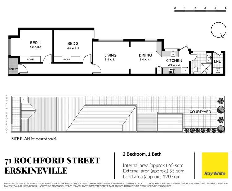 Floorplan of Homely house listing, 71 Rochford Street, Erskineville NSW 2043