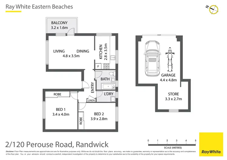 Floorplan of Homely apartment listing, 2/120 Perouse Road, Randwick NSW 2031