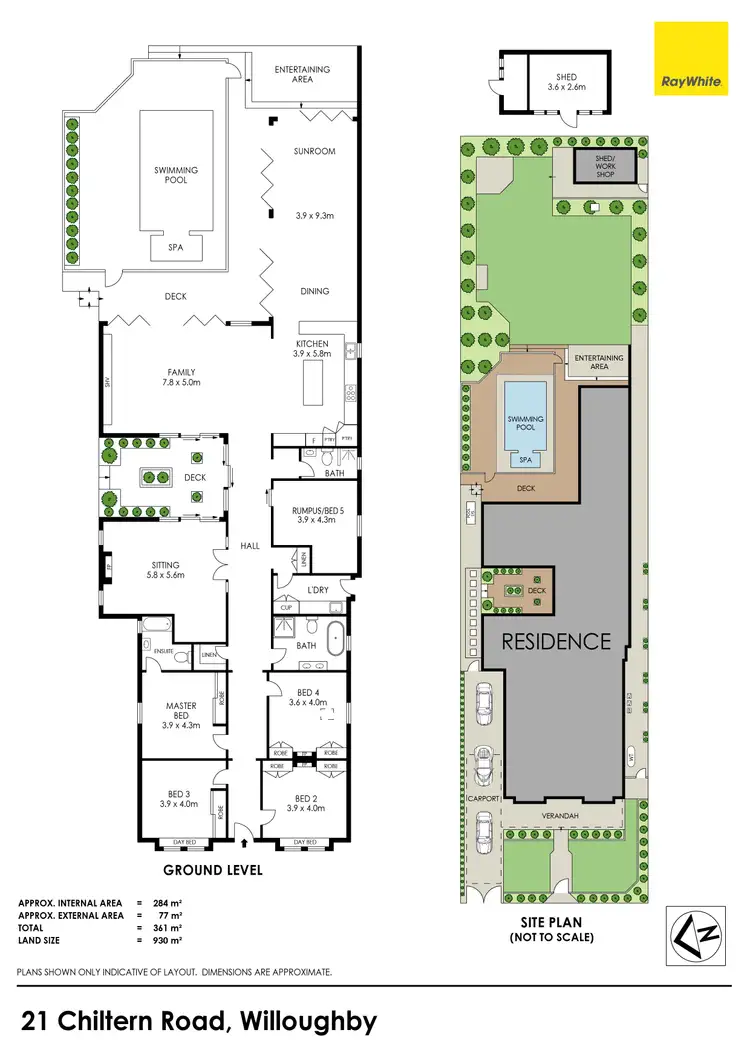 Floorplan of Homely house listing, 21 Chiltern Road, Willoughby NSW 2068