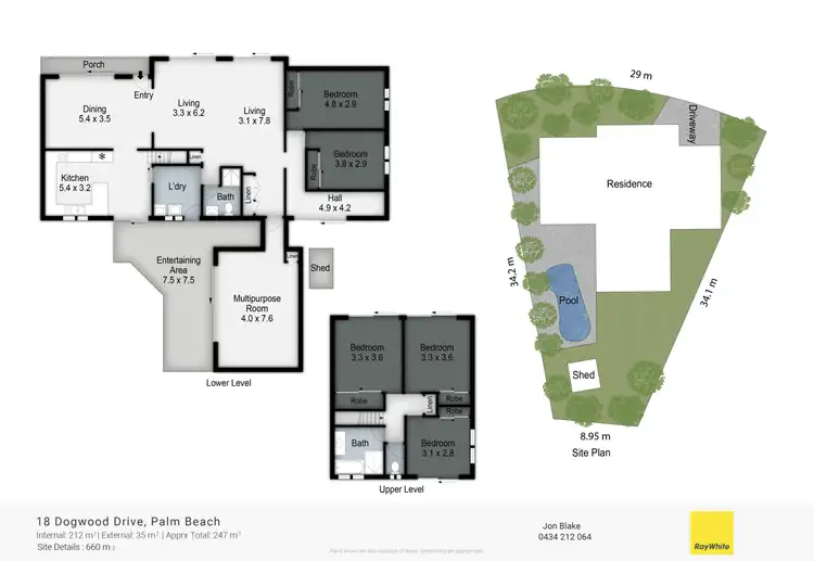 Floorplan of Homely house listing, 18 Dogwood Drive, Palm Beach QLD 4221