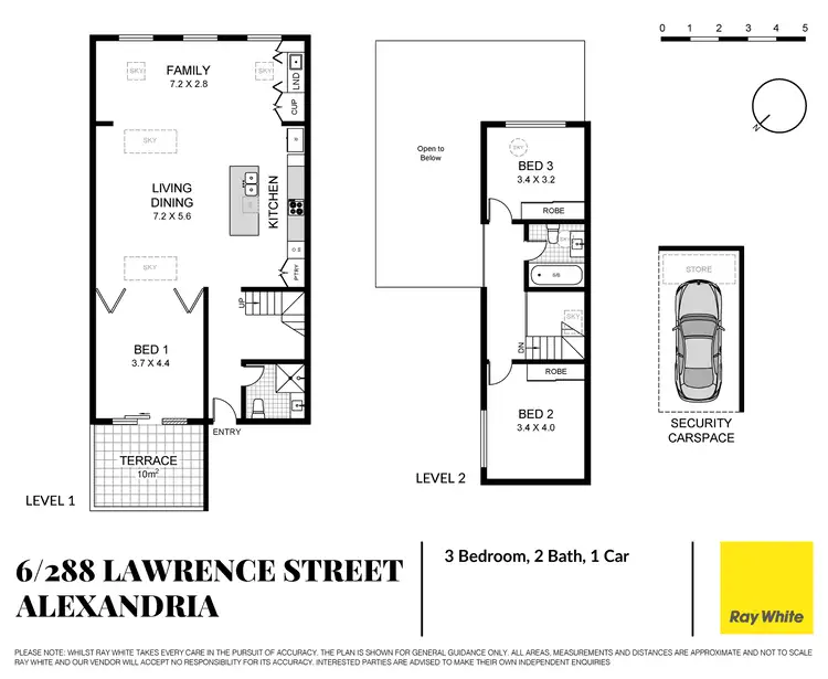Floorplan of Homely apartment listing, 6/288 Lawrence Street, Alexandria NSW 2015