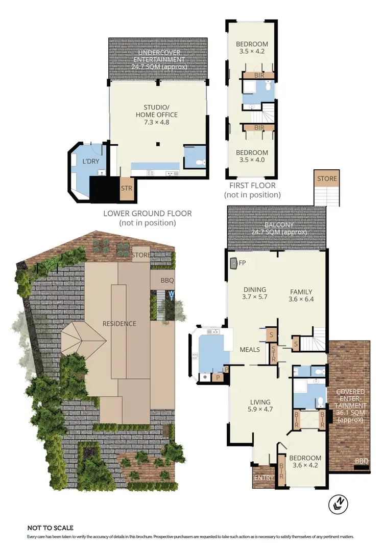 Floorplan of Homely house listing, 89 Grandview Road, Wheelers Hill VIC 3150