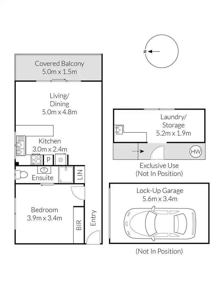 Floorplan of Homely unit listing, 4/2 Graylind Close, Collaroy NSW 2097