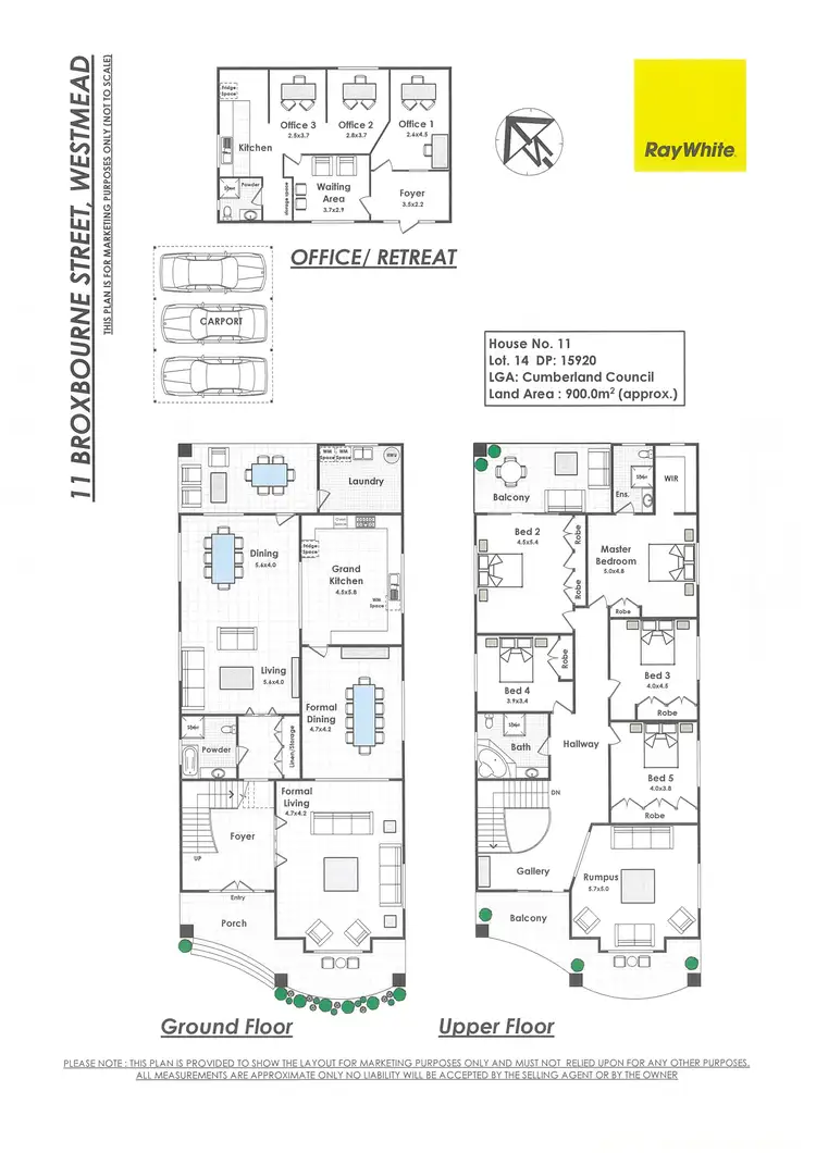 Floorplan of Homely house listing, 11 Broxbourne Street, Westmead NSW 2145