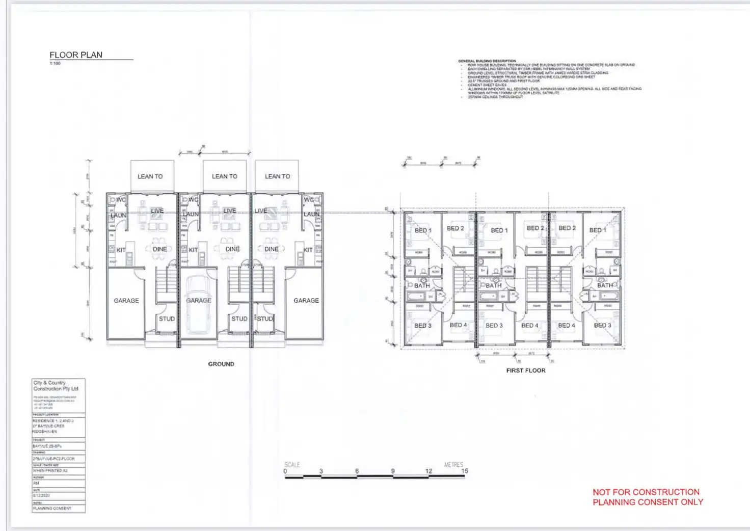 Floorplan of Homely house listing, 27, 27A, 27B Bayvue Crescent, Ridgehaven SA 5097