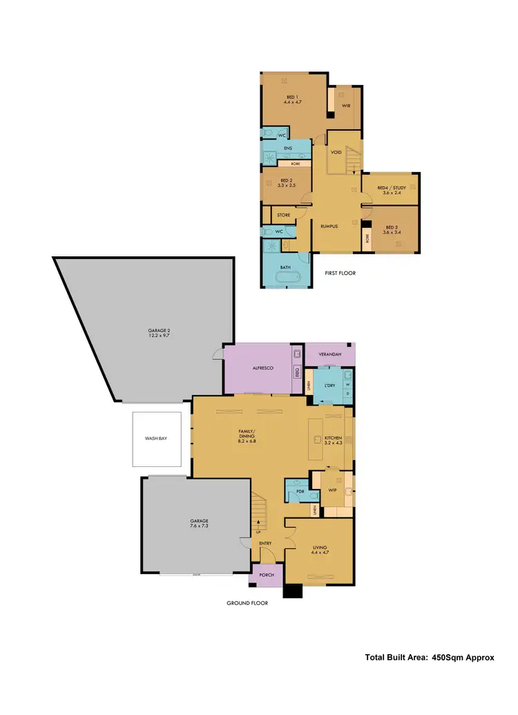 Floorplan of Homely house listing, 24 Ashworth Avenue, St Clair SA 5011