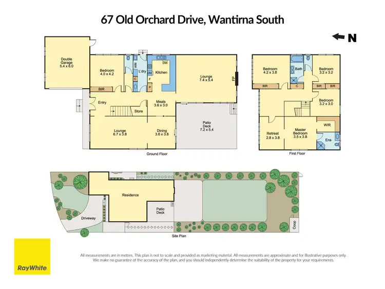 Floorplan of Homely house listing, 67 Old Orchard Drive, Wantirna South VIC 3152