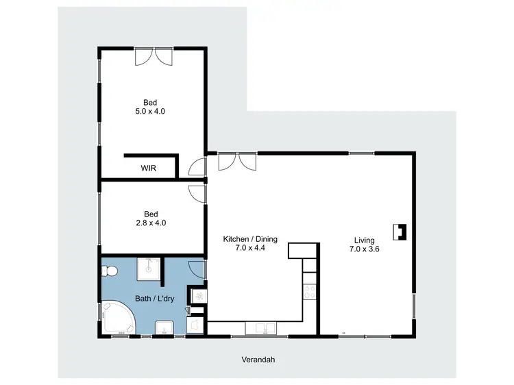 Floorplan of Homely house listing, 75 Jukes Road, Strathbogie VIC 3666