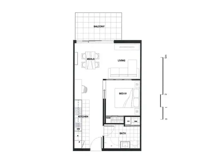 Floorplan of Homely apartment listing, 309/59 Autumn Terrace, Clayton South VIC 3169