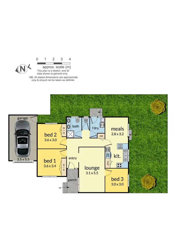 Floorplan of Homely unit listing, 4/26 Pippin Avenue, Burwood East VIC 3151