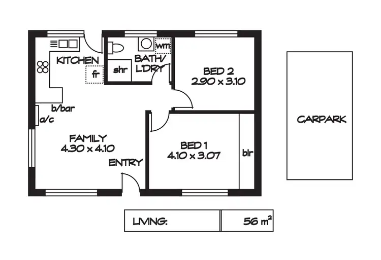 Floorplan of Homely house listing, 6/70 Boucaut Avenue, Klemzig SA 5087