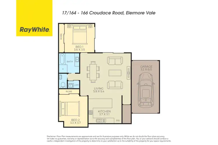 Floorplan of Homely villa listing, 17/164-166 Croudace Road, Elermore Vale NSW 2287