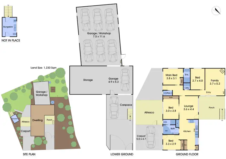 Floorplan of Homely house listing, 568 Heidelberg-Kinglake Road, Wattle Glen VIC 3096