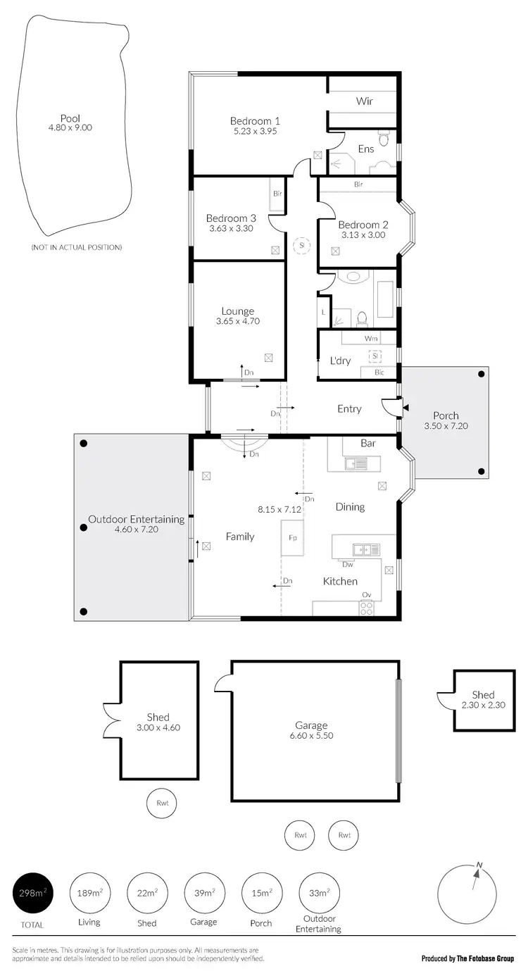 Floorplan of Homely house listing, 28 Teringie Drive, Teringie SA 5072