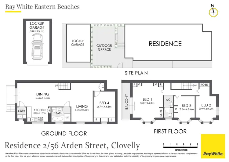 Floorplan of Homely house listing, 56 Arden Street, Clovelly NSW 2031