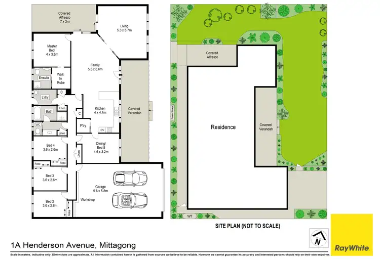 Floorplan of Homely house listing, 1a Henderson Avenue, Mittagong NSW 2575