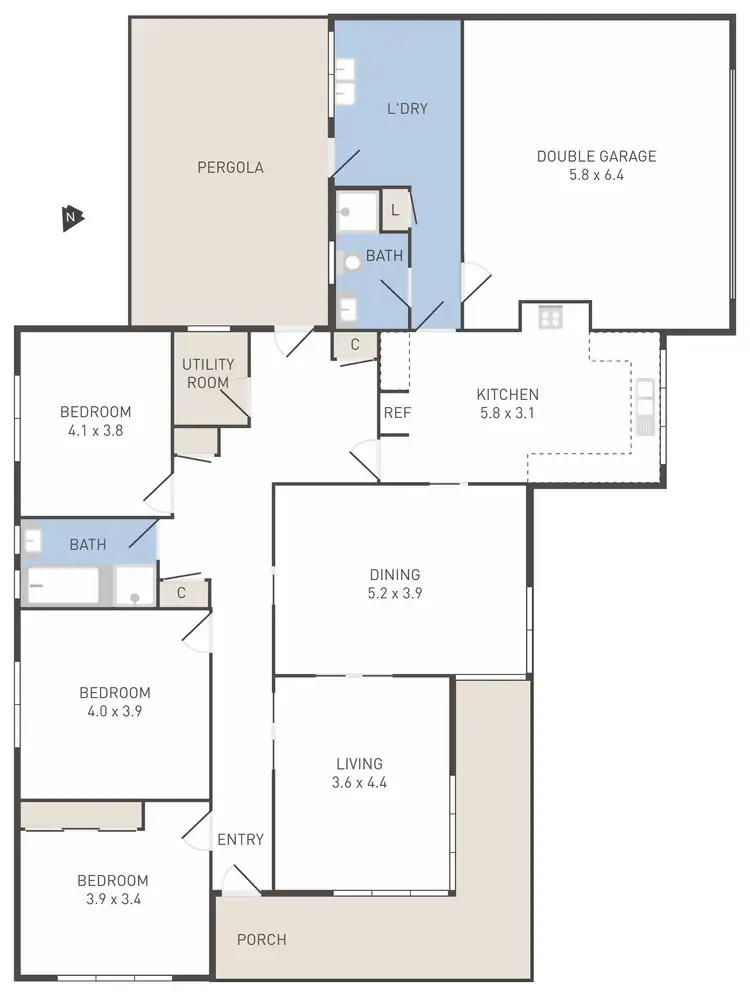 Floorplan of Homely house listing, 29 Duncans Road, Werribee VIC 3030