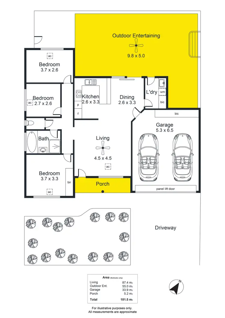 Floorplan of Homely house listing, 1/48 Seaton Terrace, Seaton SA 5023