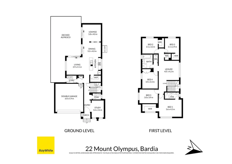 Floorplan of Homely house listing, 22 Mount Olympus Street, Bardia NSW 2565