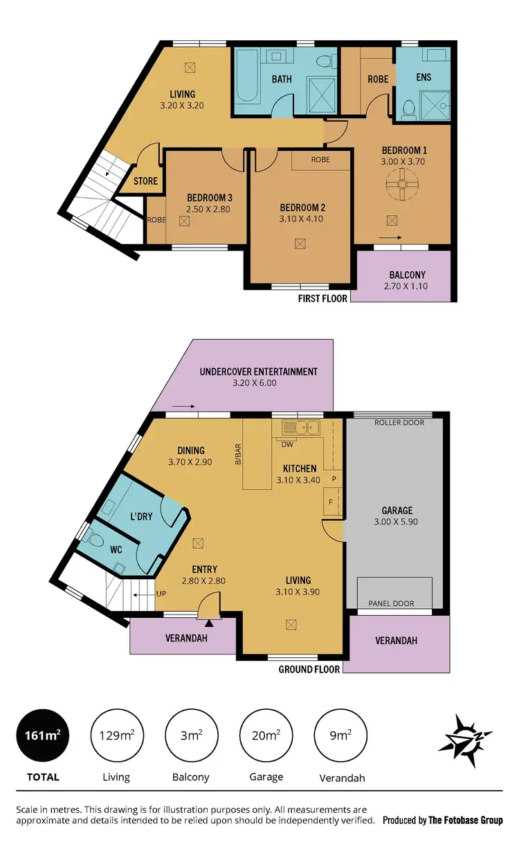 Floorplan of Homely house listing, 25 Lawton Crescent, Woodville West SA 5011