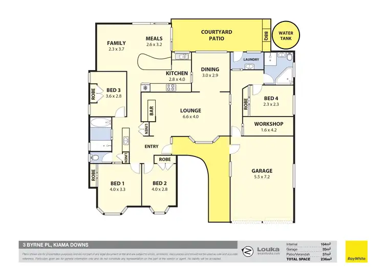 Floorplan of Homely house listing, 3 Byrne Place, Kiama Downs NSW 2533