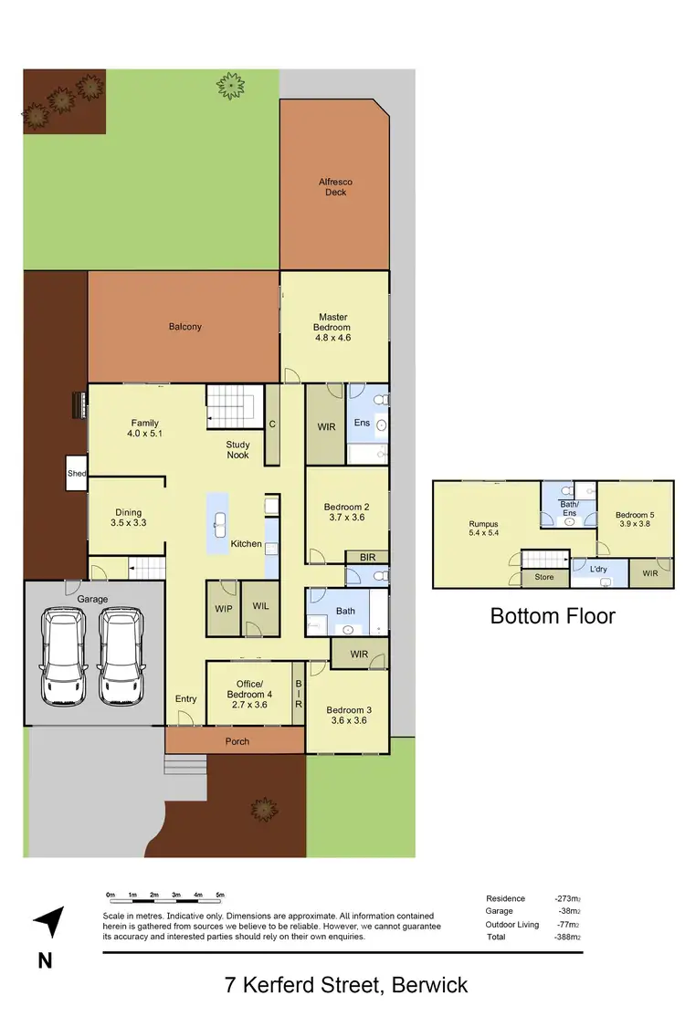 Floorplan of Homely house listing, 7 Kerferd Street, Berwick VIC 3806