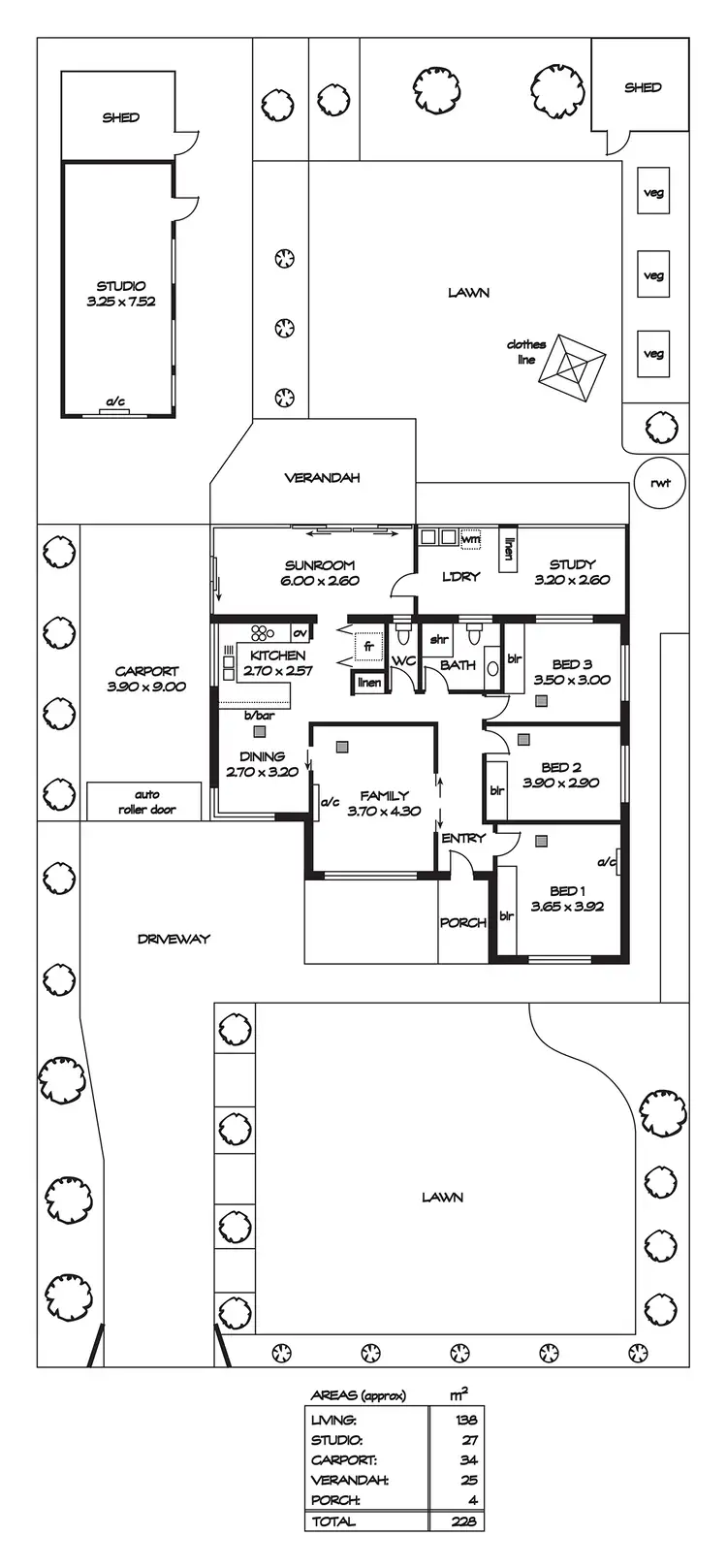 Floorplan of Homely house listing, 46 Reece Avenue, Klemzig SA 5087