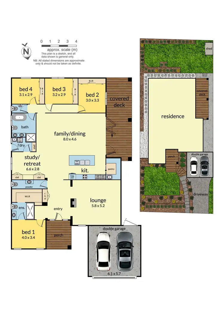 Floorplan of Homely house listing, 18 Darlington Avenue, Wheelers Hill VIC 3150