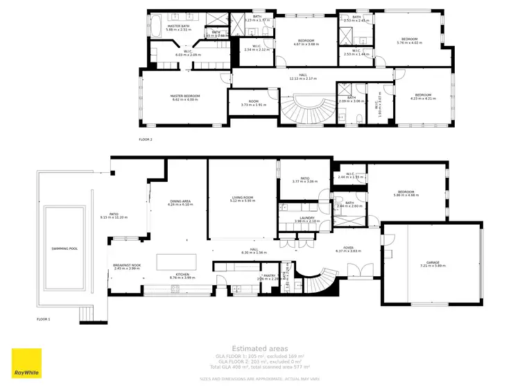 Floorplan of Homely house listing, 6196 Bolsena Circuit, Hope Island QLD 4212
