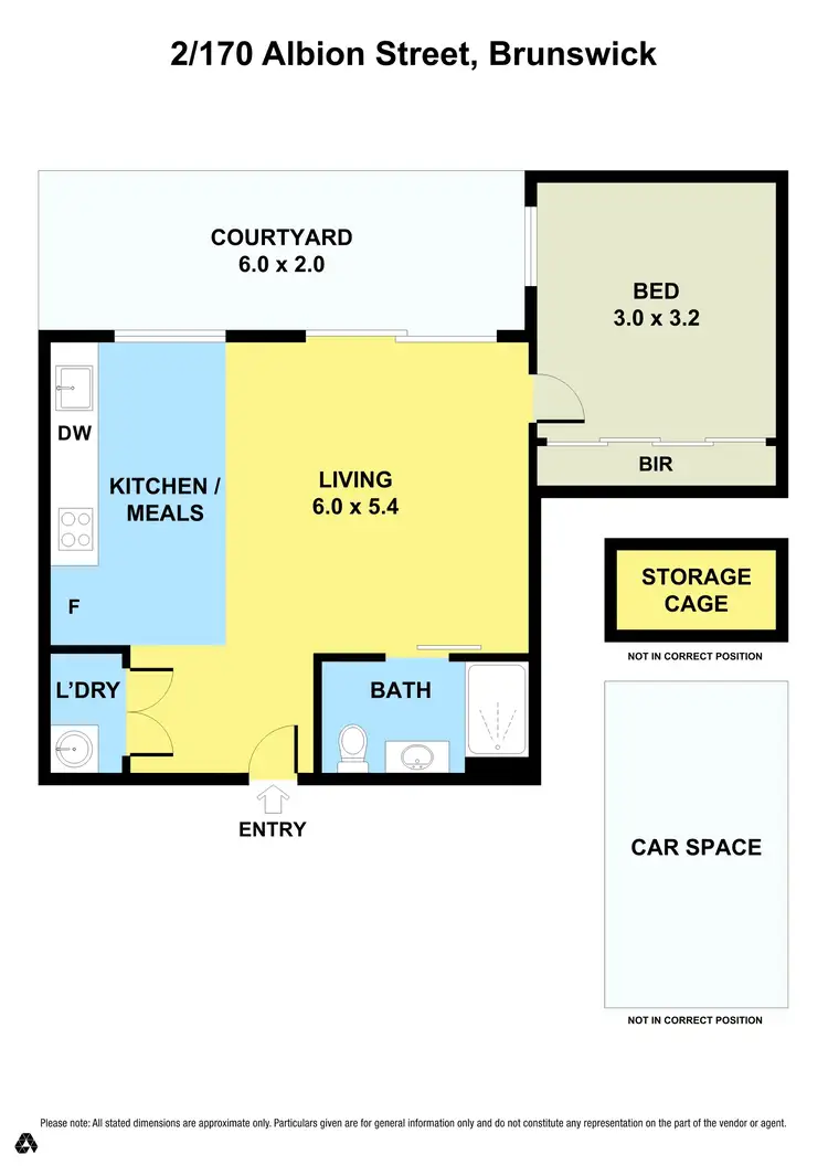 Floorplan of Homely apartment listing, 2/170 Albion Street, Brunswick VIC 3056