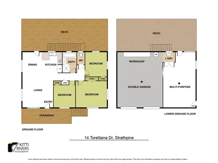 Floorplan of Homely house listing, 14 Torelliana Drive, Strathpine QLD 4500