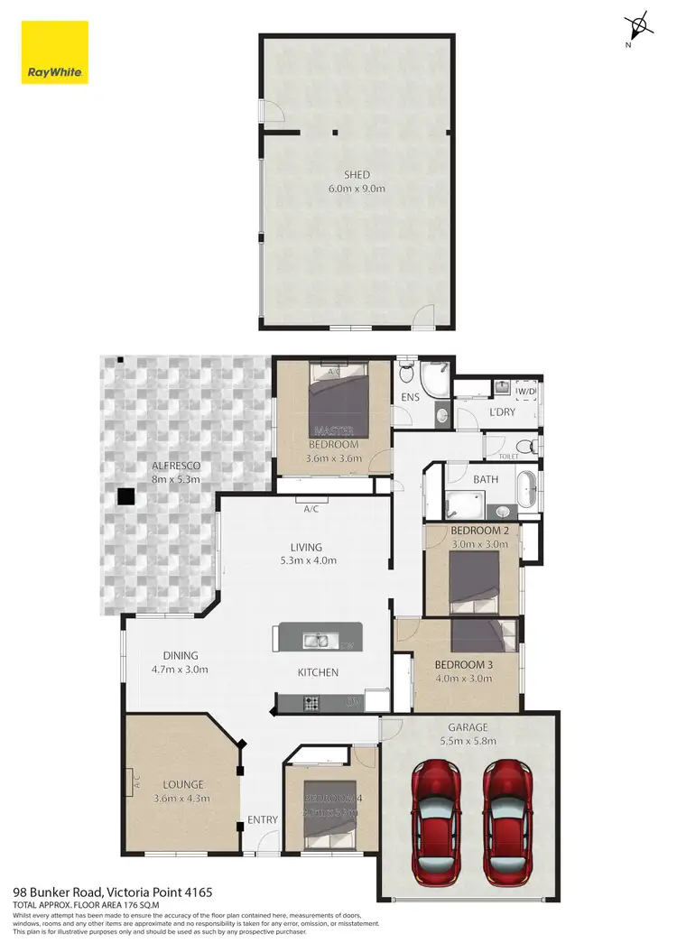 Floorplan of Homely house listing, 98 Bunker Road, Victoria Point QLD 4165