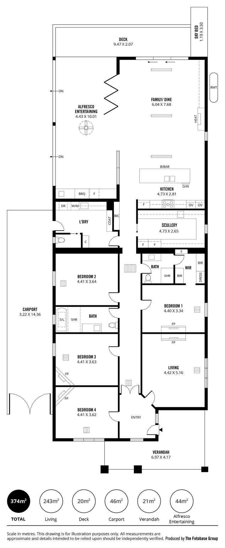 Floorplan of Homely house listing, 15 Herbert Street, Cheltenham SA 5014