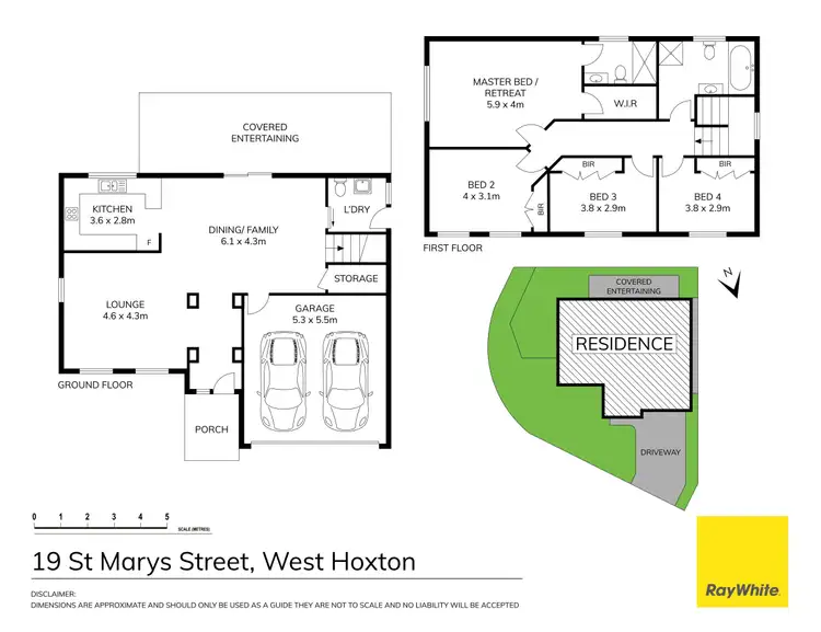 Floorplan of Homely house listing, 19 St Marys Street, West Hoxton NSW 2171