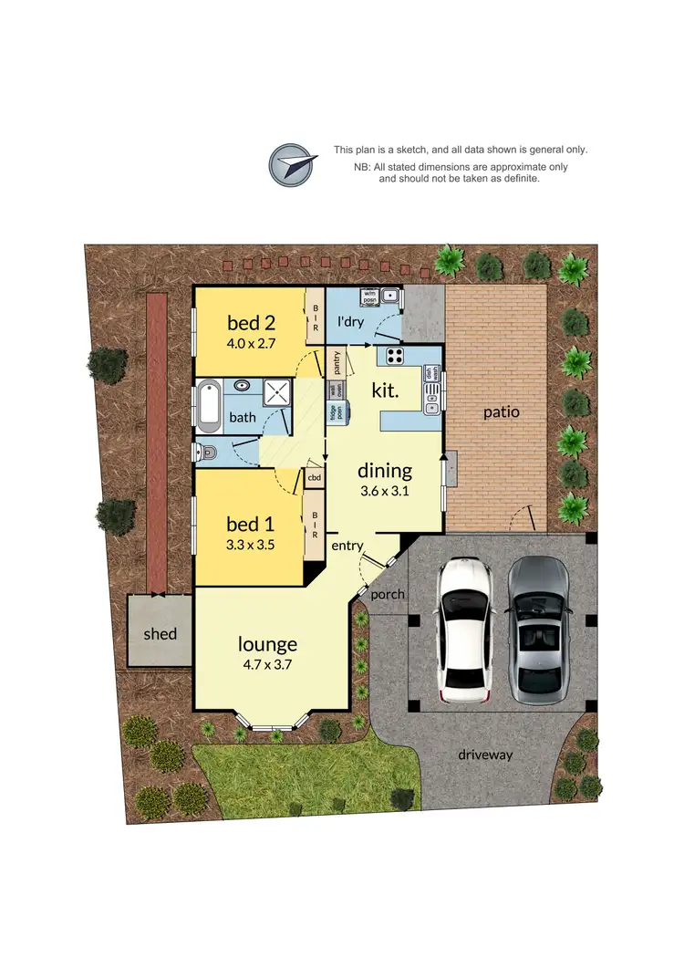 Floorplan of Homely house listing, 19 Hugh Street, Ringwood VIC 3134