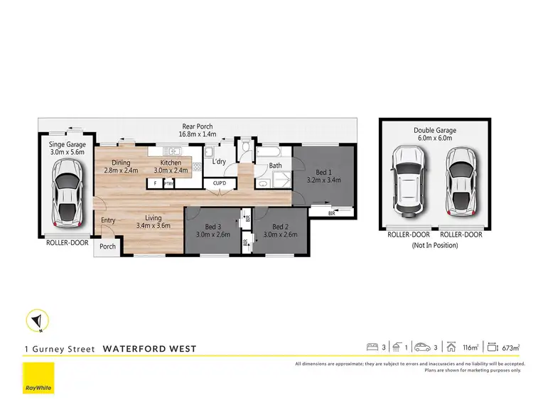 Floorplan of Homely house listing, 1 Gurney Street, Waterford West QLD 4133