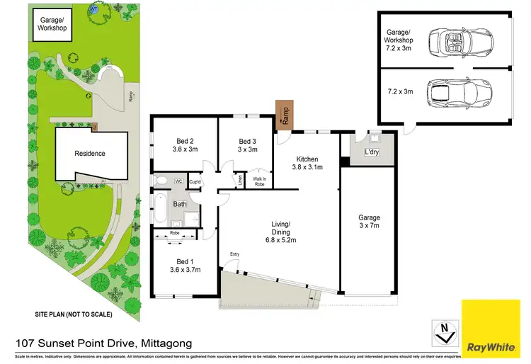 Floorplan of Homely house listing, 107 Sunset Point Drive, Mittagong NSW 2575