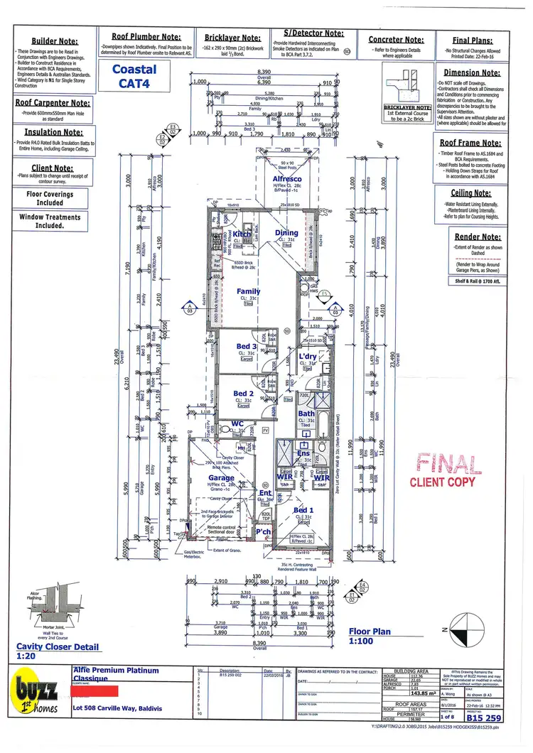 Floorplan of Homely house listing, 24 Carville Way, Baldivis WA 6171