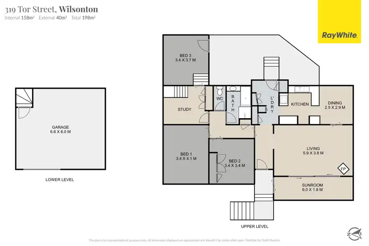 Floorplan of Homely house listing, 319 Tor Street, Wilsonton QLD 4350