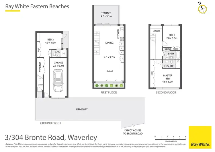 Floorplan of Homely apartment listing, 3/304 Bronte Road, Waverley NSW 2024