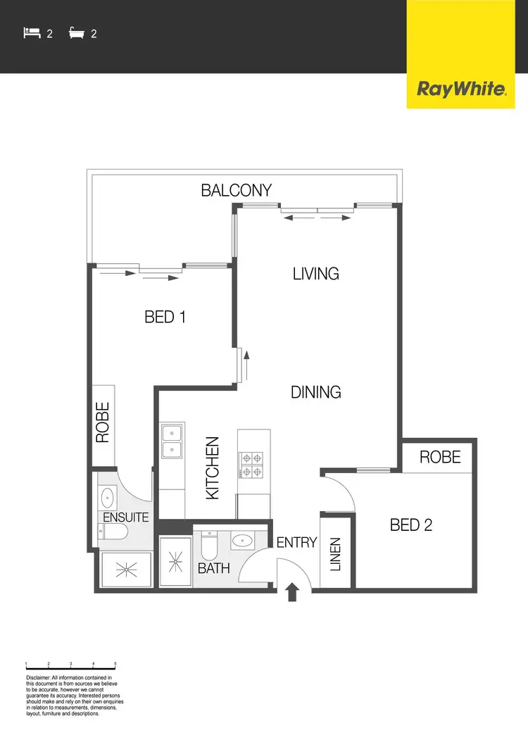 Floorplan of Homely house listing, 703/120 Eastern Valley Way, Belconnen ACT 2617
