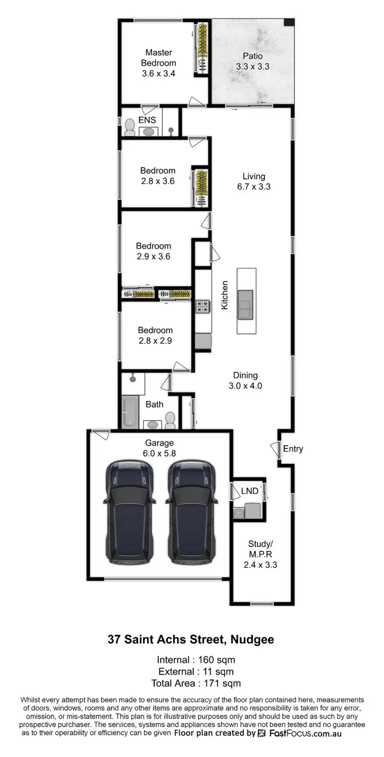 Floorplan of Homely house listing, 37 St Achs Street, Nudgee QLD 4014