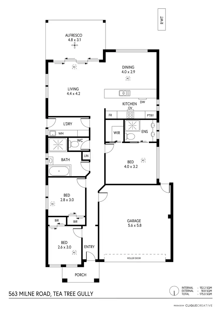 Floorplan of Homely house listing, 563 Milne Road, Tea Tree Gully SA 5091
