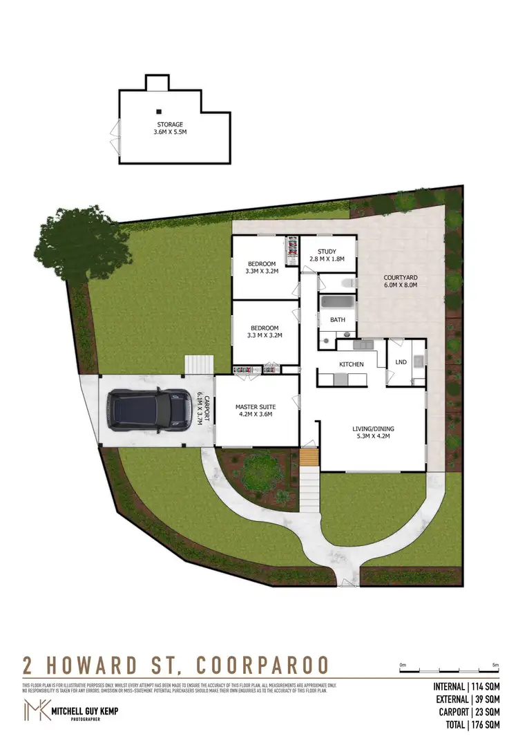Floorplan of Homely house listing, 2 Howard Street, Coorparoo QLD 4151